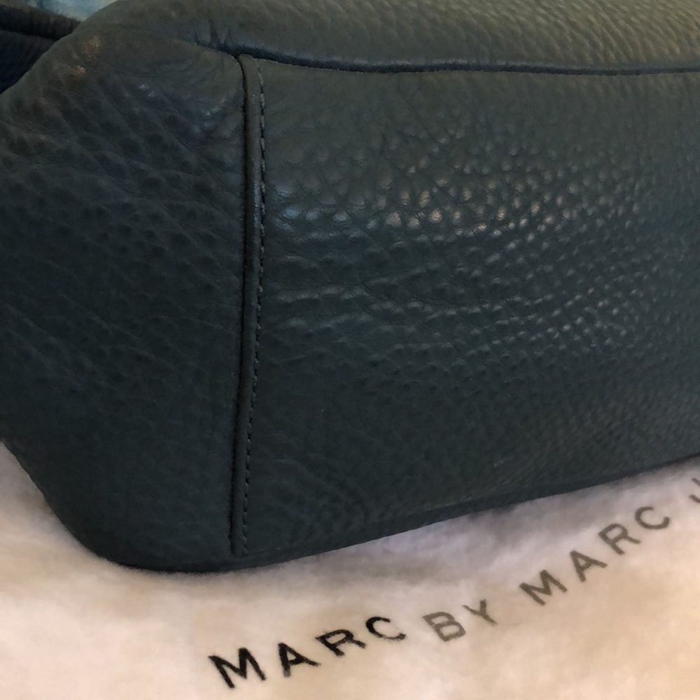 Marc Jacobs Too Hot To Handle Prussian Blue Hobo Gem
